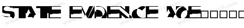 State Evidence AOE字体转换